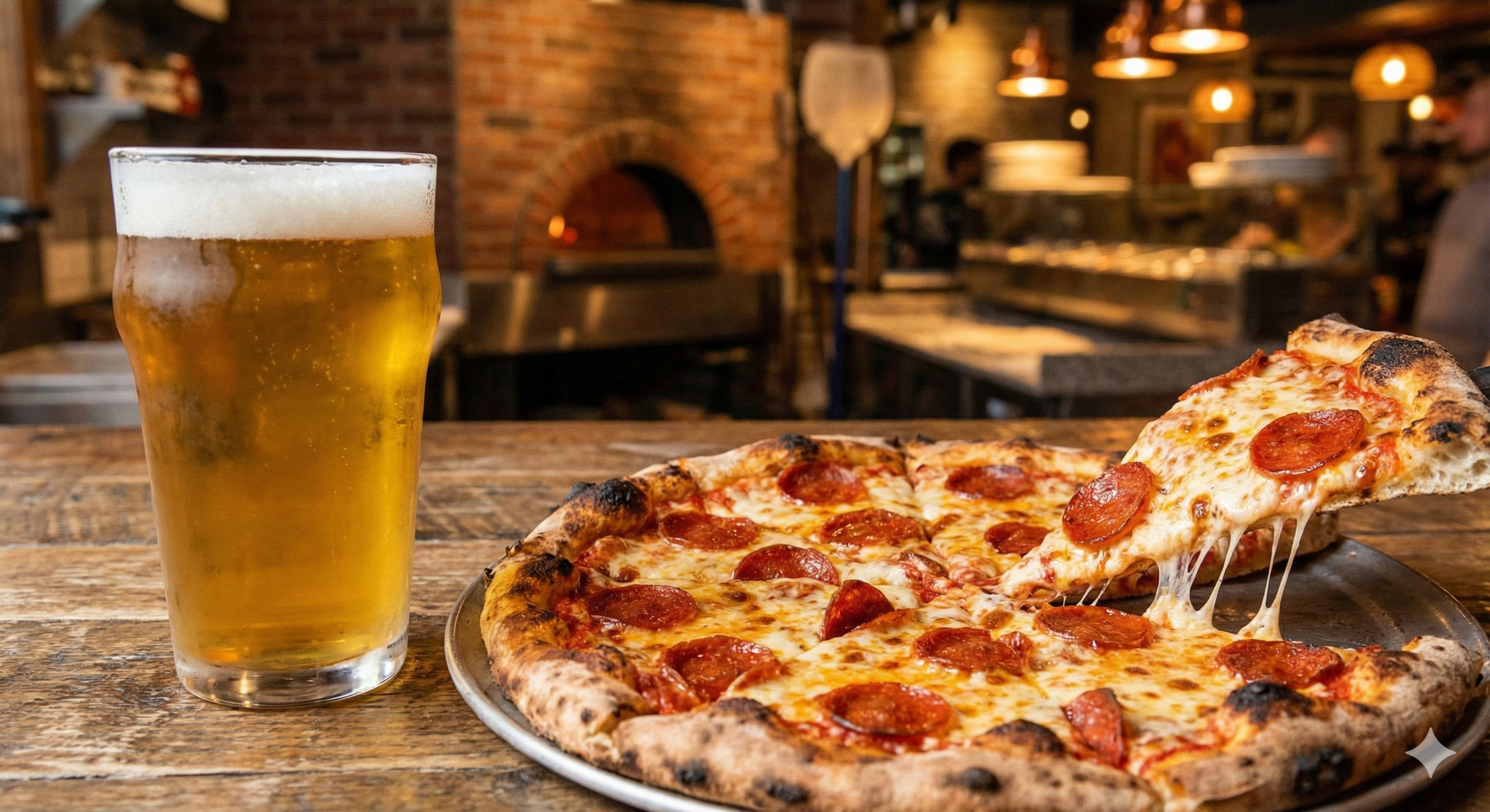Pizza and Beer